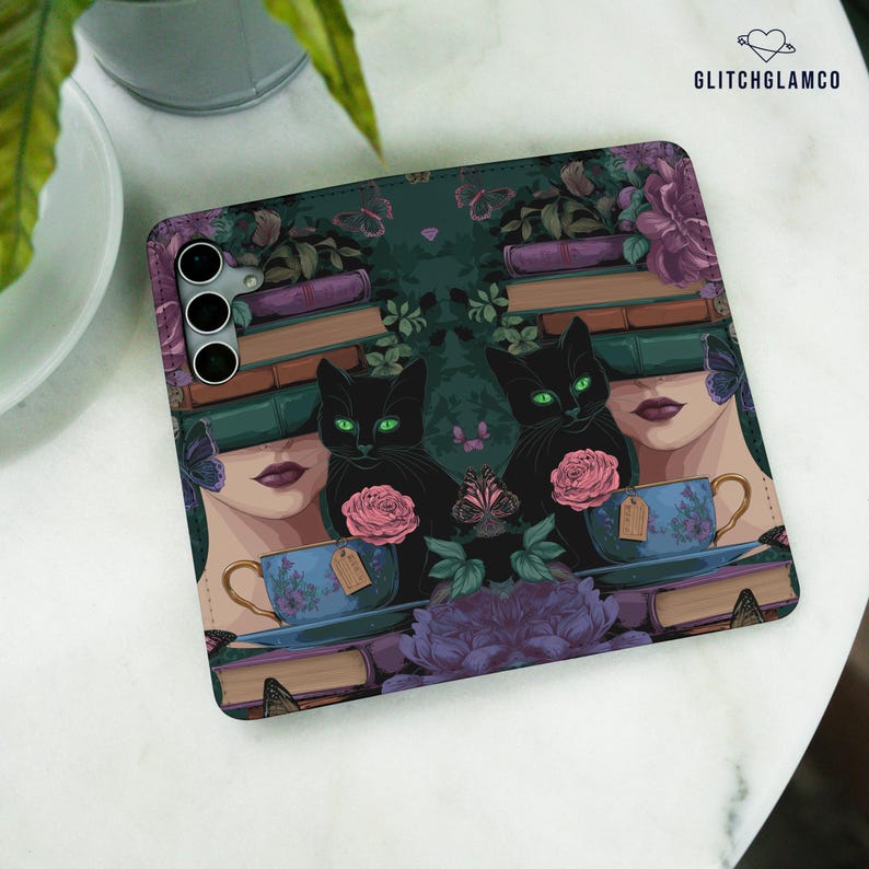 Book lover wallet case for Google Pixel 10 9 8 8a 7 7a 6 & Moto G Flip Card Holder Cover Moto G Stylus Power Edge gl123 image 7