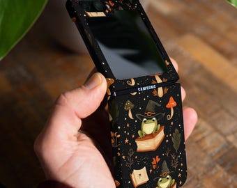 Funda con diseño de rana y hongo para Samsung Z Fold 6 5g, Z Flip 7 5, Z Flip 6, Z Fold 4, TPU suave, Moto Razr 2024, Google Pixel 9 Pro Fold gl004
