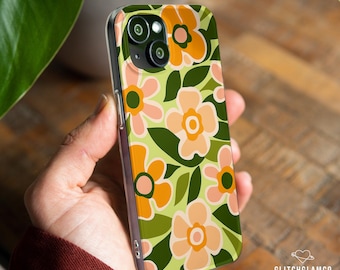 Custodia a fiori Groovy Huawei P40 lite P30 pro P20 P10 P Smart 2019 Honor View 20 Honor 50 Mate 20 X 10 pro Nova 9 se Nova 11i in TPU morbido gl011