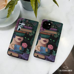Book lover wallet case for Google Pixel 10 9 8 8a 7 7a 6 & Moto G Flip Card Holder Cover Moto G Stylus Power Edge gl123 image 6