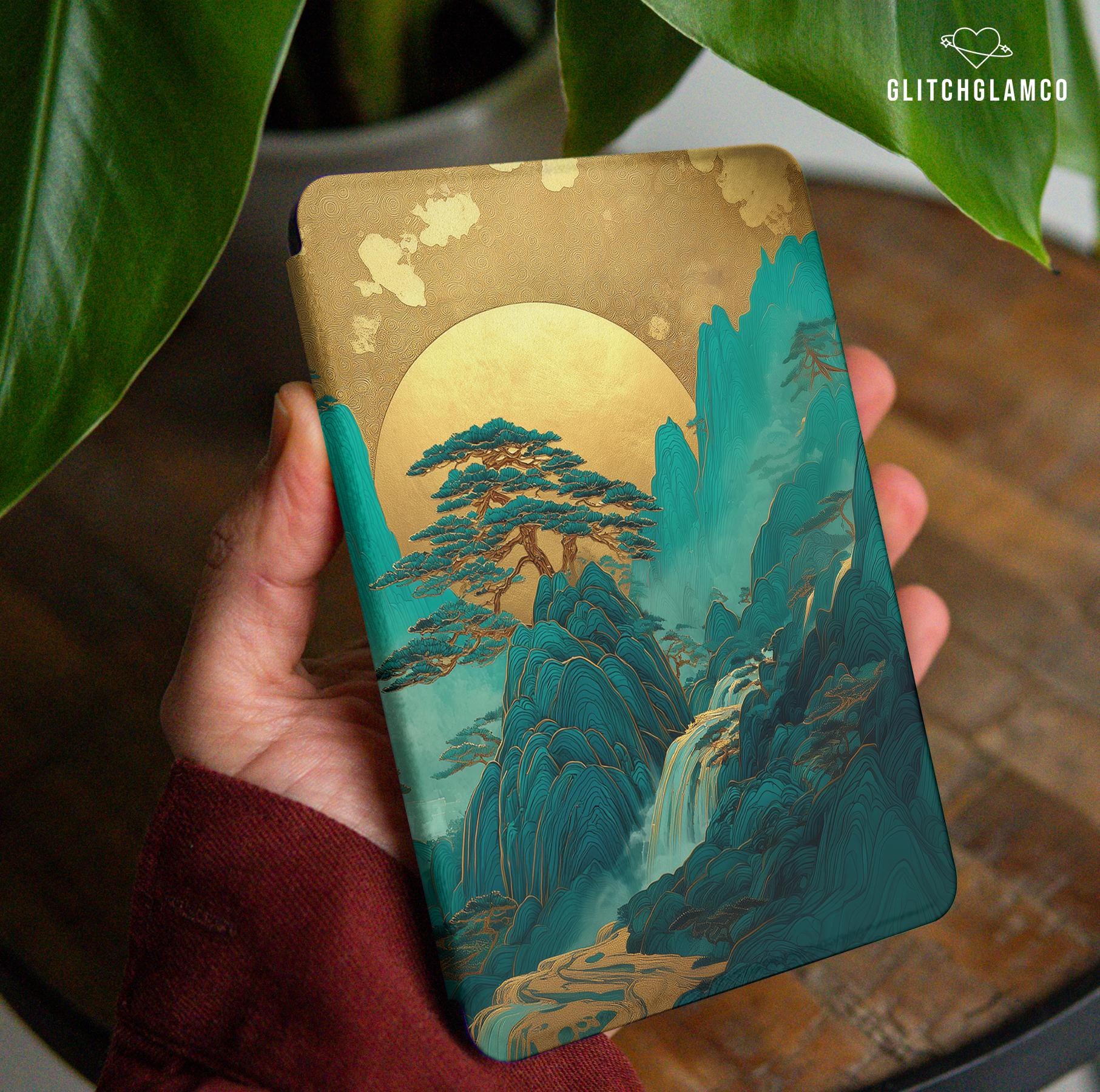 Japanese mountain case for Kobo Color BW Libra 2 Kindle Colorsoft 2024 Paperwhite Signature 12th 11th gen 6.8" 7 KPW Scribe 2025 Oasis 3 87