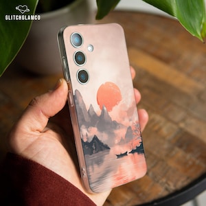 Japanese art case for Samsung Note 20 10 9 8 S25 FE S23 5g S24 S22 plus S21 Ultra S20 Galaxy A12 A55 A36 A56 A22 A52 A17 A51 A53 A71 gl022