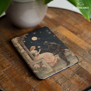 Knight romance case for Kindle Paperwhite 12th 11th gen 6.8" 7 inch Colorsoft 2024 KPW Scribe Kindle Oasis 3 Kobo Libra Kobo Color BW 067 image 2