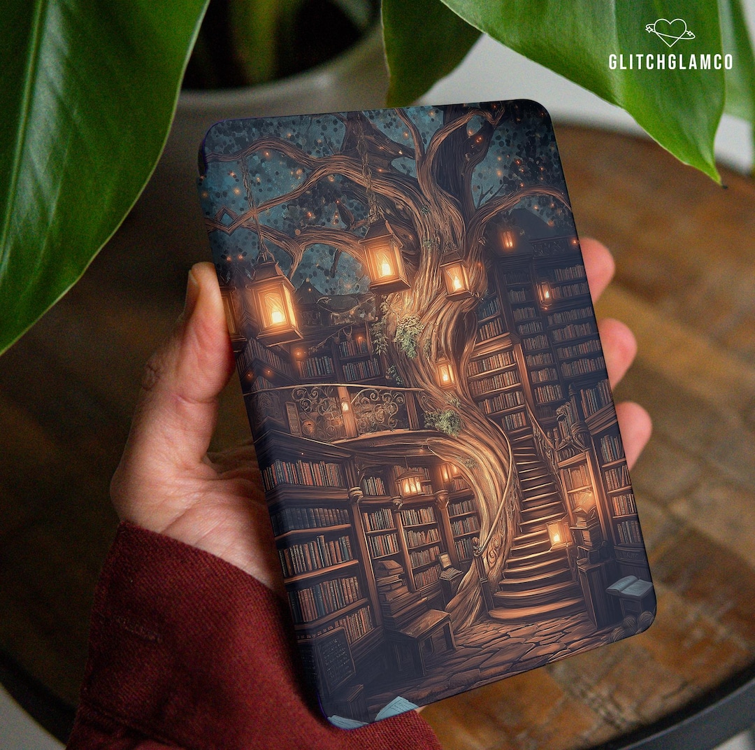 Magic Library Case for Kindle Scribe 2024 Colorsoft Paperwhite 12th
