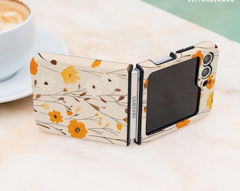 Wild flower Tough case for Galaxy Z Flip 6 Samsung Z Flip 6 protective case 6 Z Flip wife gift Samsung Flip 6 flower field gift cover gl006