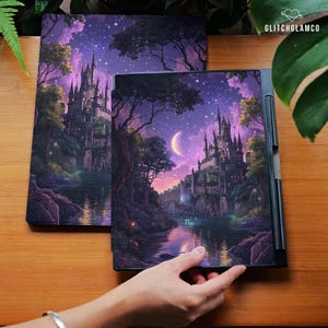Magic castle case for reMarkable Paper pro 11.8&quot; Protective Folio Flip with Built-in Pen Holder Slot, reMarkable 2 10.3&quot; Cover Gift gli025