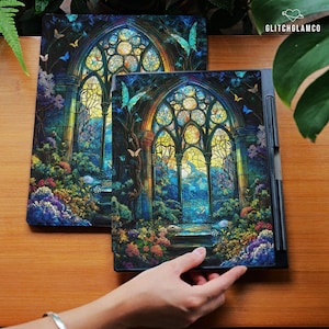 Gothic castle case for reMarkable Paper pro 11.8&quot; reMarkable 2 10.3&quot;, Protective Folio Flip with Built-in Pen Holder Slot, Cover Gift gli019