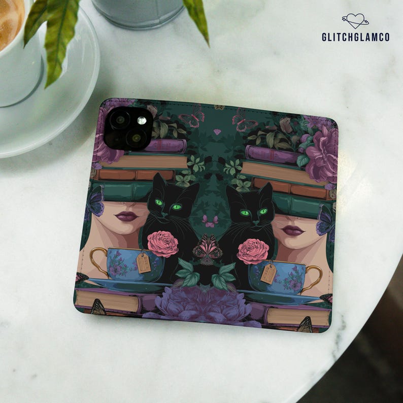 Book lover wallet case for Google Pixel 10 9 8 8a 7 7a 6 & Moto G Flip Card Holder Cover Moto G Stylus Power Edge gl123 image 5