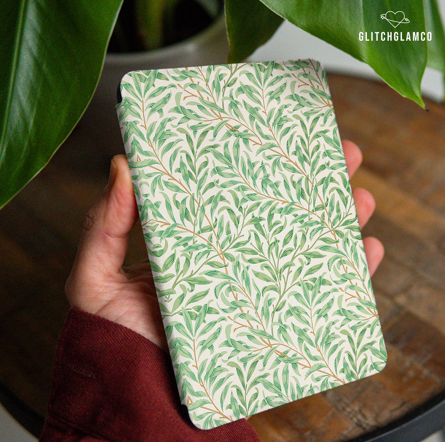 Vintage floral case for Kobo Libra 2 Color BW Kindle Colorsoft 2024 Paperwhite 12th 11th gen 6.8" 7 inch KPW Scribe 2025 Oasis 3 93