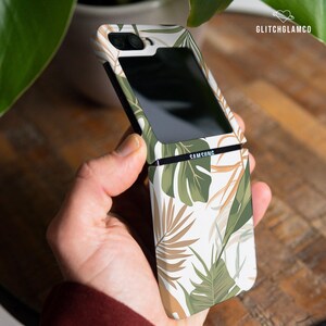 Étui botanique pastel pour Samsung Z Flip 6 Z Flip 5 3 5 g Z Fold 4 Z Fold 6 5 g plastique TPU souple Moto Razr Plus Google Pixel 9 pro Fold gl002