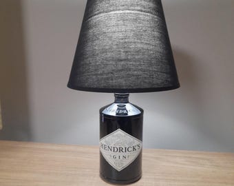 Gin Bottle Lamp | Upcycled & Unique | For Gin Lovers