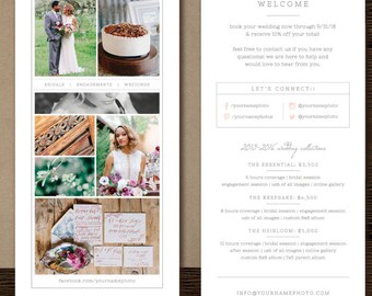 instant download photography marketing set pricing guide etsy