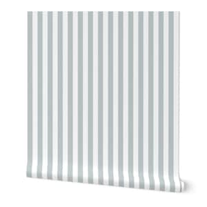 Carta da parati a righe vintage per asili nido, neonati e sale giochi per bambini, carta da parati rimovibile stacca e attacca, decorazioni murali a righe blu e bianche