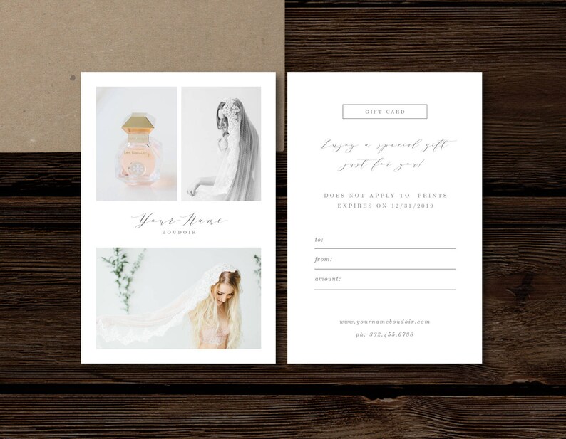 photographer gift card template gift certificate design wedding photography marketing templates photography gift certificate
