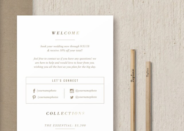 rack card template for photographers wedding photographer brochure