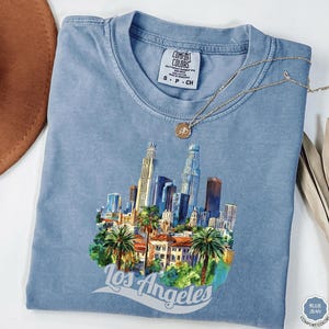 Comfort Colors® Los Angeles California Shirt, Los Angeles California T-Shirt, Los Angeles California Gifts, Los Angeles Travel Gift
