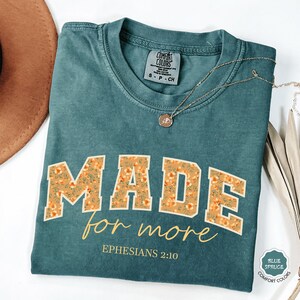 Comfort Colors® Bible Verse Shirt, Cute Christian Shirt For Women,Jesus Shirt,Christian Gift, Christian Christmas Shirt,Love and Grace Shirt