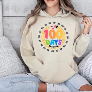 Shirt 100 dagen school, shirt 100 dagen, viering 100e schooldag, studentenshirt, terug naar school shirt, cadeau voor leraar