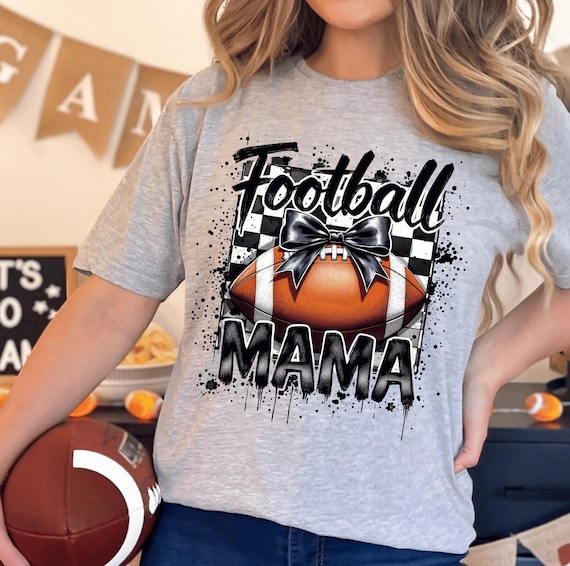 Football Mama T-Shirt: Game Day Mom Tee