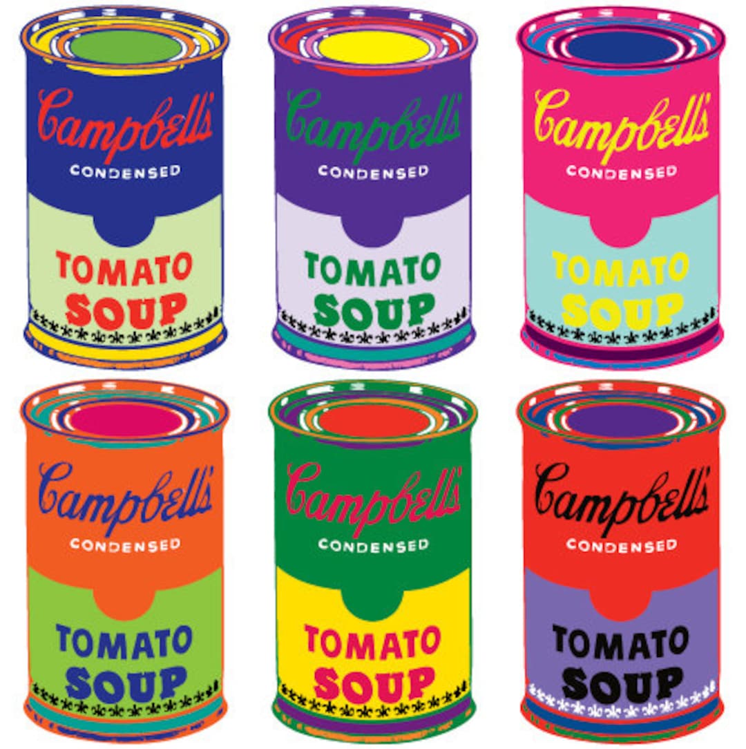 Andy Warhol Campbell Soup Wallpaper