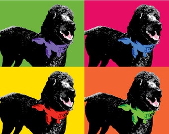 Custom 11 x 17 POP ART Design of Your Pet or Loved One. Any Picture You Want! I&#39;ll Turn It Into a Pop Art Masterpiece!