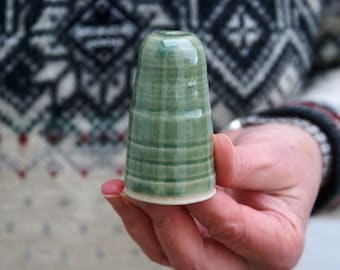 Made to order - Set of two pottery bathroom light pulls in your choice of colour