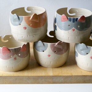 Choose Your Colour Rabbit Ceramic Yarn Bowl 