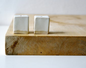 Set of two ceramic cube chord light pulls customised in your choice of colour