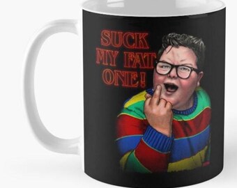 Funny Rude Coffee Mug Inspired Gift – Middle Finger Mug – Cheeky 11oz Ceramic Mug – Gag Gift for Him or Her suck my fat one