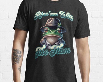 Rizz 'em with the 'tism Frog, film movie gift christmas present viral meme novelty funny