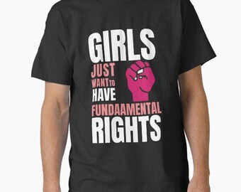 girls want rights trans gay lgbtq t shirt funny meme birthday gift novelty occasion joke humour cartoon tee top t-shirt