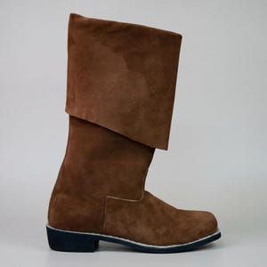 Botas personalizadas para cosplay do Capitão Jack Sparrow, botas de pirata, botas para feira renascentista.