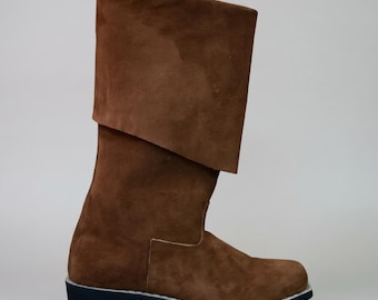 Custom Captain Jack Sparrow Cosplay Boots, Pirate Boots, Renaissance Fair Boot