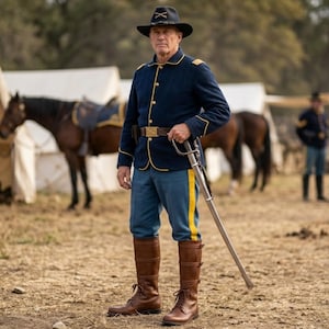 Custom Handmade Leather Cavalry Boots | Military Riding Equestrian Footwear