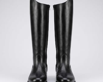 Star Wars Imperial Officer Boots | Handmade Leather Cosplay for 501st Legion, Comic Con, Grand Moff & Galactic Empire Costume