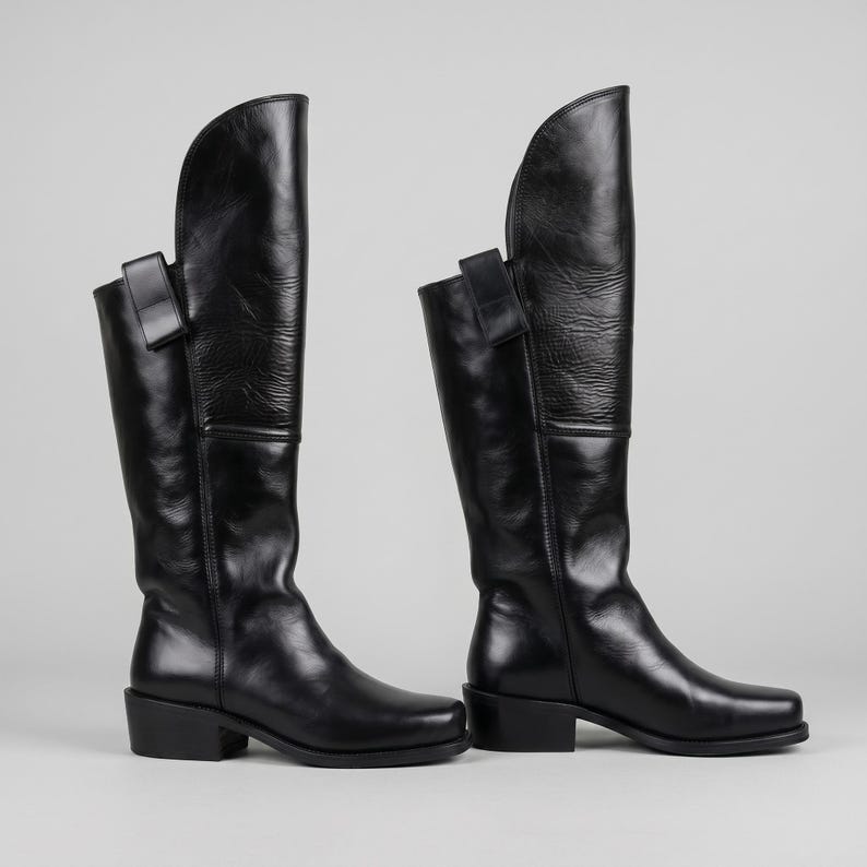 Custom Civil War Cavalry Boots | Handmade 1860s Leather Reenactment Boots for Men — Union, Confederate, Dragoon & Living History