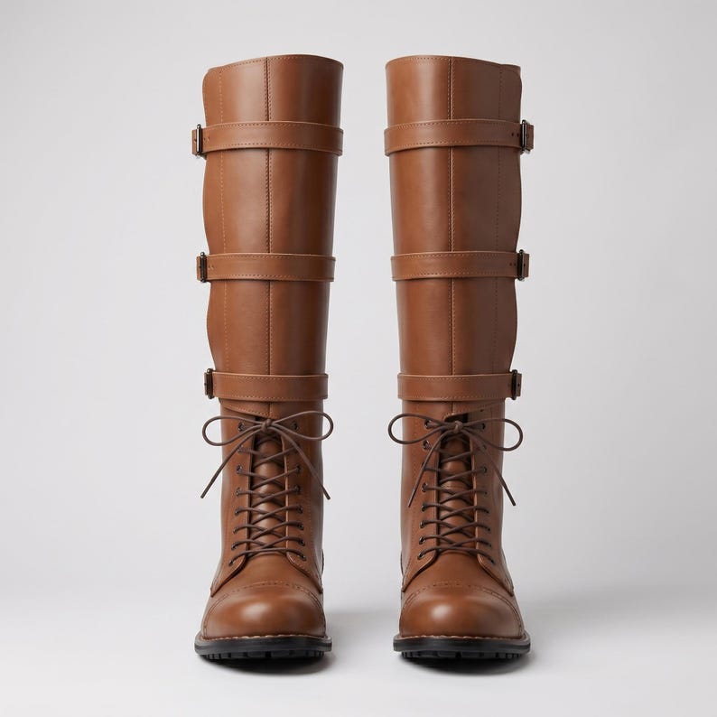 Custom Handmade Leather Cavalry Boots | Military Riding Equestrian Footwear