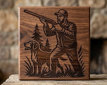 Hunting SVG 16 Vector Design Bundle: Engrave Laser, Print, Sublimation, DIY (Digital Download)