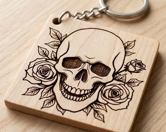 Skull SVG 16 Vector Clipart Bundle: Laser Engraving, Print, Sublimation, DIY (Digital Download)