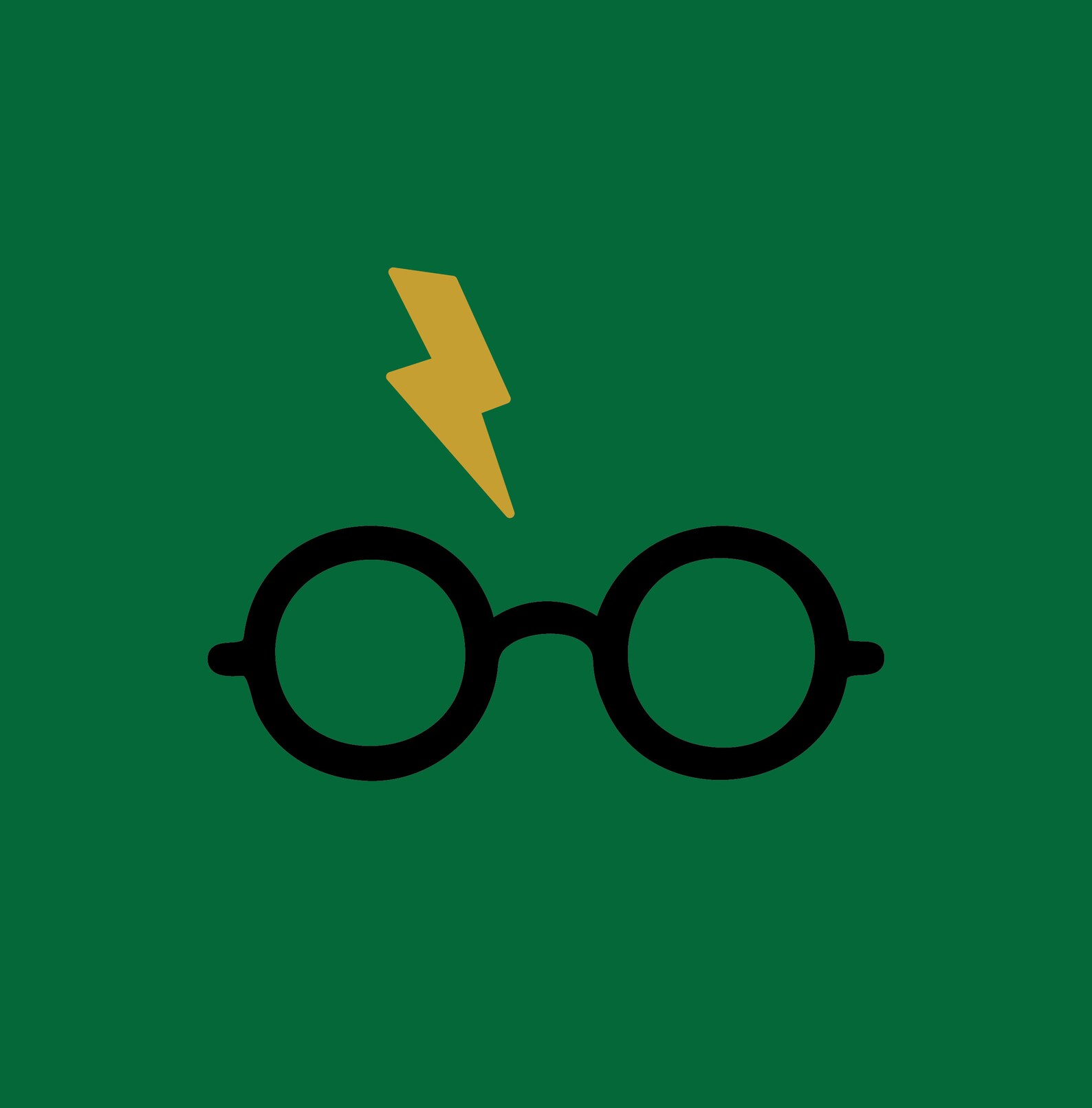 Harry Potter Glasses Wall Art // Art Print // home decor // Etsy