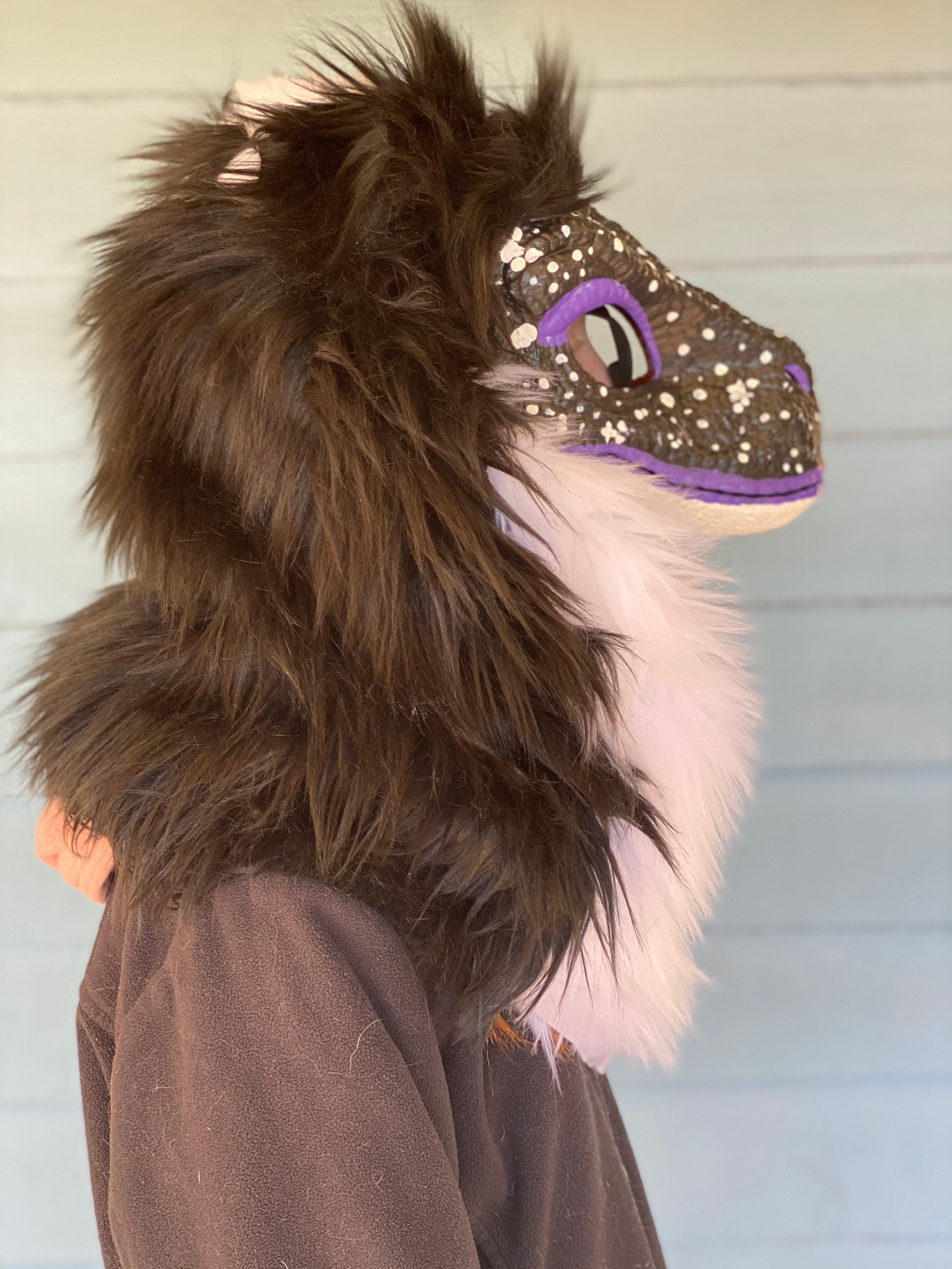 Aster Raptor Mask/Dino Mask fursuit head Etsy