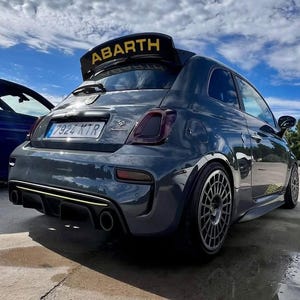 Abarth spoiler sticker