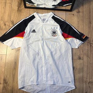 Germany 2004–2006 home shirt football soccer adidas men's jersey size L
