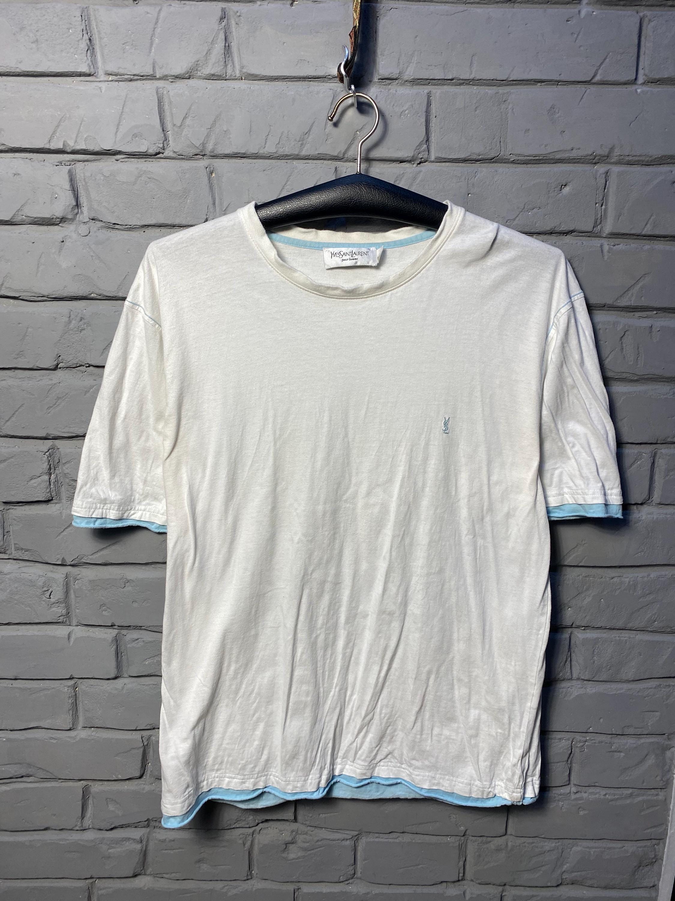 Yves Saint Laurent T Shirt - Etsy