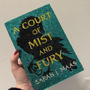 ACOTAR Rhinestoned Book - Mist & Fury