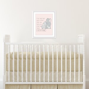 Printable Nursery Art - Elephant Nursery Decor - Digital Download ...