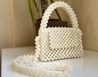 Sac à Main De Soirée Perlé De Luxe Pour Femmes, Sac à Main De