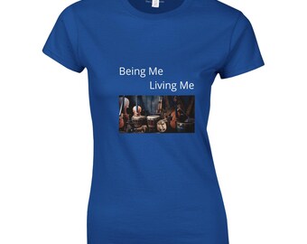 Camiseta clásica de cuello redondo para mujer Instruments / Gildan® 64000L