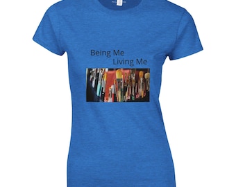 Camiseta de cuello redondo Art-Classic para mujer / Gildan® 64000L
