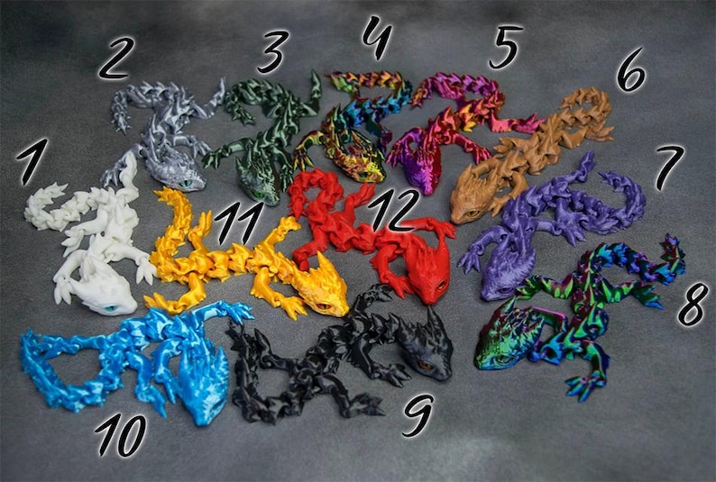 Articulated Pixie: 3D Printed Flexible Figurine image 8